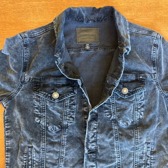 Lucky Brand Tomboy Trucker Jacket, Women’s Size Small, Charcoal - Picture 1 of 16